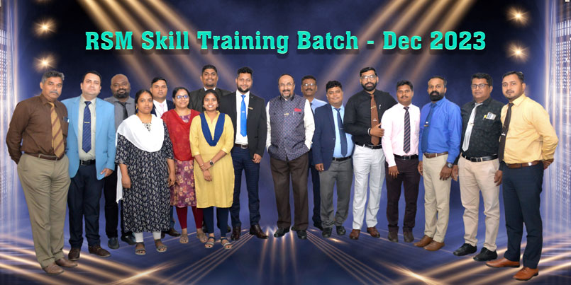RSM Skill Training Batch - Dec 2023